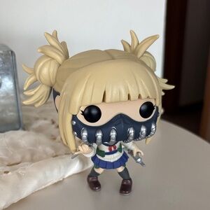 Funko Blonde Toga Himiko Pop with Black Mask and Silver Details